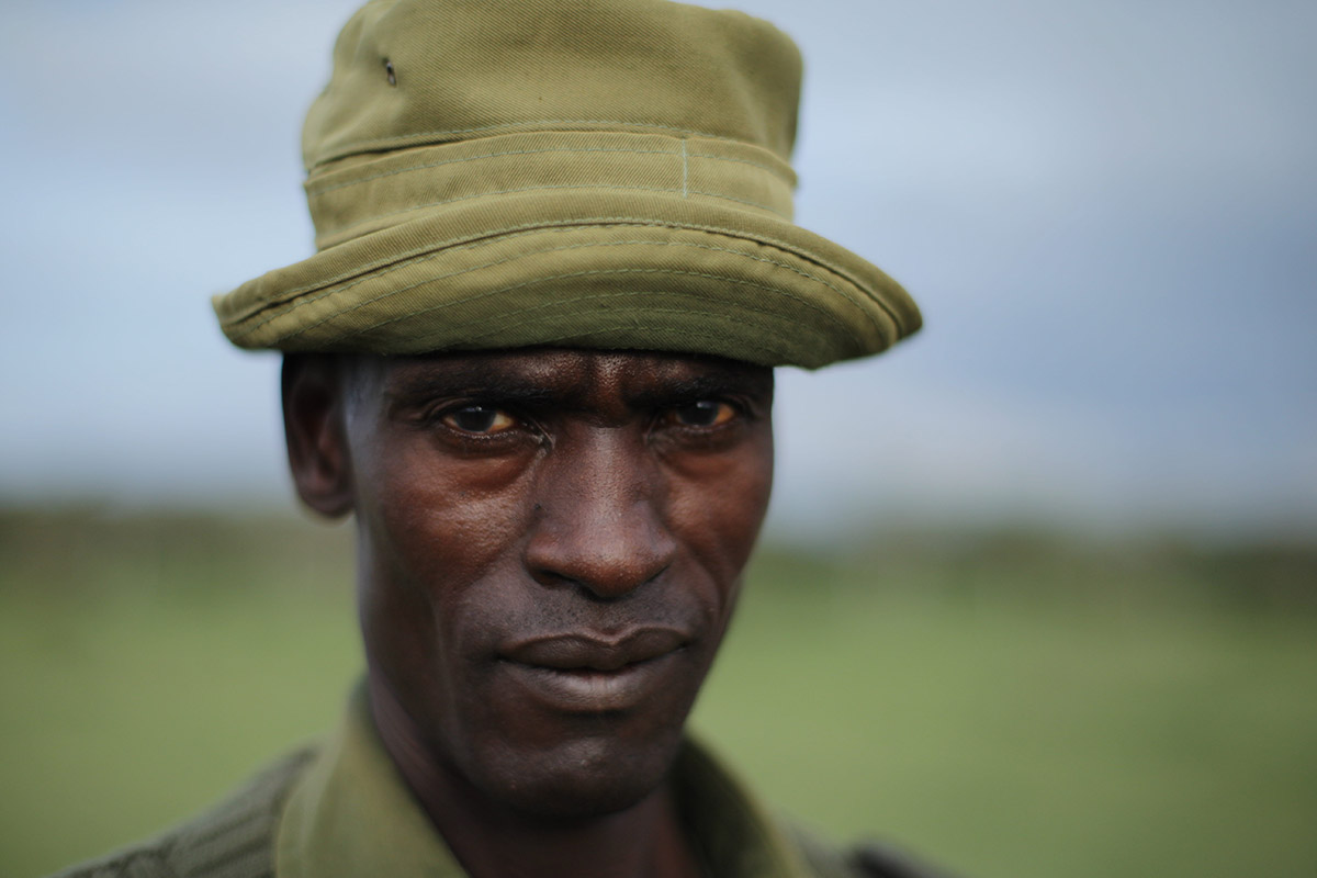 Peter was there when Sudan, Najin and Fatu first arrived at Ol Pejeta in 2009 and has been with them ever since